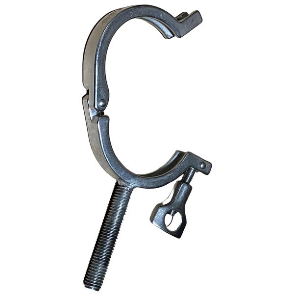 hugger brush beater bar clamp